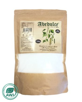 Azucar de abedul bolsa 1200g Abedulce