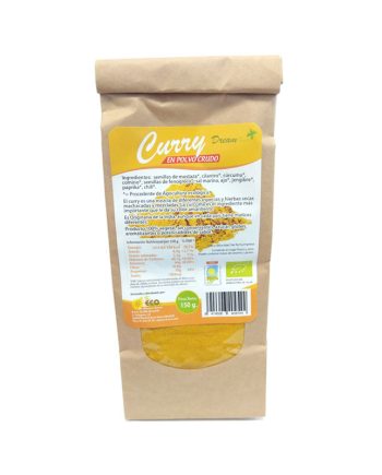 Curry en polvo bio 150 g Dream Foods