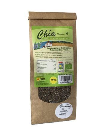 Semillas de chia bio 250 g Dream Foods