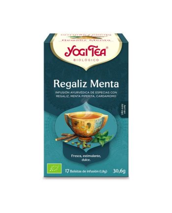 Yogi Tea Regaliz Menta 17 filtros BIO