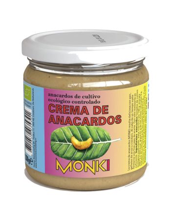 Crema anacardos bio 330g Monki