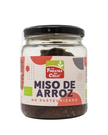 Miso de arroz no pasteurizado bio 300g La Finestra
