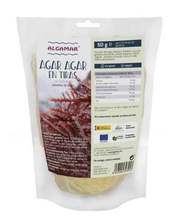 Agar Agar en tiras 50 g Algamar