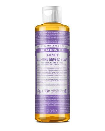 Jabon liquido lavanda bio 240ml Dr. Bronner's