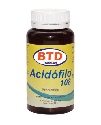 Acidofilo-108 60 capsulas BTD