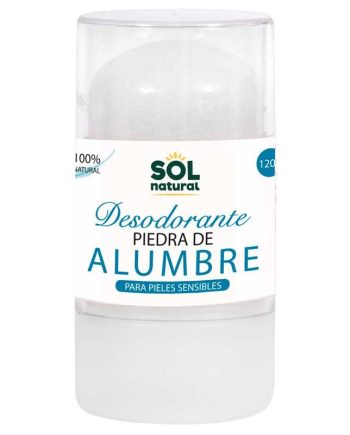 Desodorante piedra de alumbre 120g Sol Natural