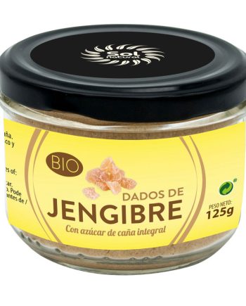 Jengibre en dados bio 125g Sol Natural