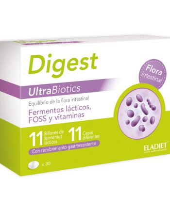 Digest Ultrabiotics flora 30 comprimidos Eladiet
