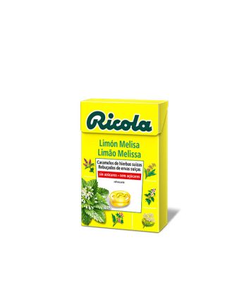 Caramelos de limon melisa sin azucar 50 g Ricola