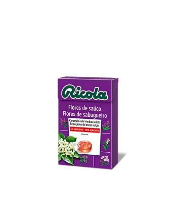 Caramelos de flor de sauco sin azucar 50 g Ricola