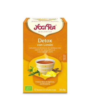 Yogi Tea Detox con limon 17 filtros BIO