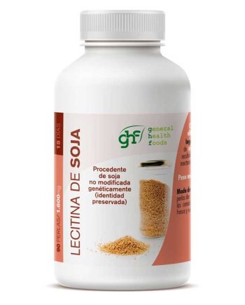 Lecitina de soja 1600mg 90 perlas GHF