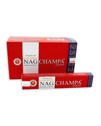 Incienso golden rojo 12x15g Nag champa