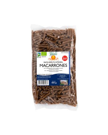 Macarrones de espelta integral bio 500 g Vegetalia