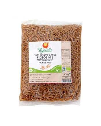 Fideo integral Nº5 bio 500 g Vegetalia