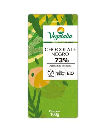Chocolate Negro 73% bio 100g Vegetalia