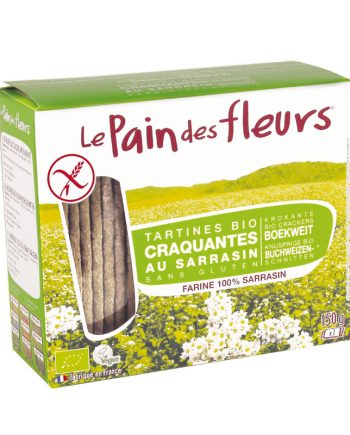 Cracker Trigo sarraceno sin gluten Bio 150g Le Pain des Fleurs
