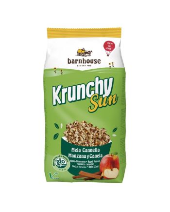 Muesly Krunchy Sun manzana y canela Bio 750g Barnhouse