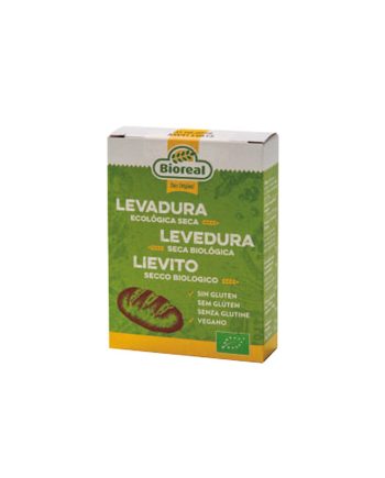 Levadura seca activa Sin Gluten Bio 5x9g Bioreal