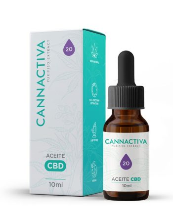 Aceite Purificado CBD Cannabidiol 20% 10ml Cannactiva