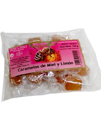 Caramelos Miel y Limon 100g Hispamiel