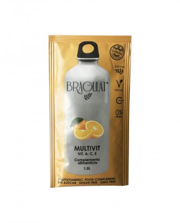 Bebida Soluble Multivit Vit A,C,E 9g x 15 unds Bragulat