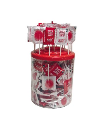 Piruletas de cereza bio expositor 200 uds. Alternativa 3