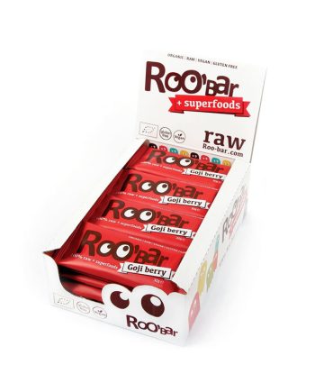 Barrita con bayas de goji bio 20x30g RooBar