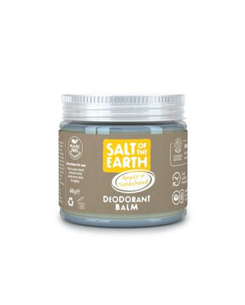 Balsamo Desodorante natural Ambar-Sandalo 60g Salt Of The Earth