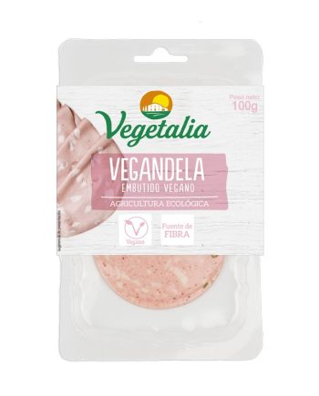 Vegandela embutido vegano Bio 100 g Vegetalia