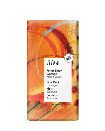 Chocolate negro 70% con Naranja bio 100g Vivani