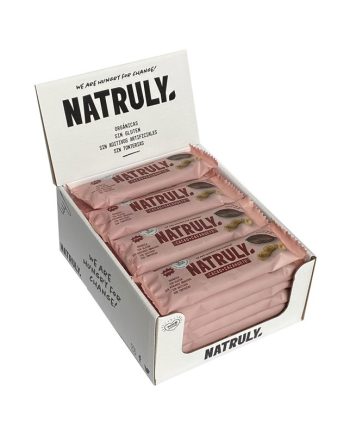 Barrita Raw de Cacao y Cacahuete Bio 24x40g Natruly