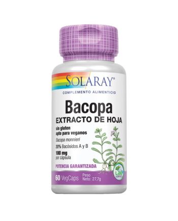 Bacopa 100mg 60vcaps Solaray