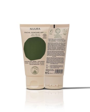 Crema solar facial COLOR SPF50 Bio 50ml Nuura