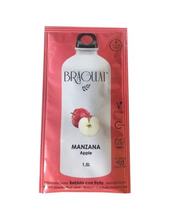 Bebida soluble manzana 15x9g Bragulat
