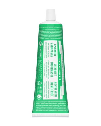 Dentifrico de Hierbabuena 140g Dr. Bronner's