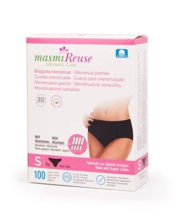 Braguita menstrual algodon bio talla S Masmi