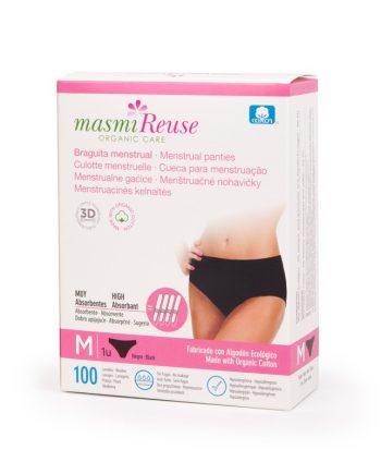 Braguita menstrual algodon bio talla M Masmi
