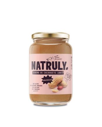 Crema de cacahuete Crunchy 500g Natruly