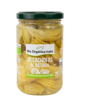 Alcachofas al natural Bio 280g Organica Italia