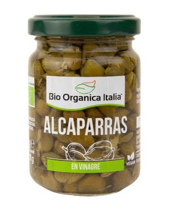 Alcaparras en vinagre Bio 140g Organica Italia