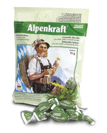 Caramelos herbales Alpenkraft bolsa 75g Salus