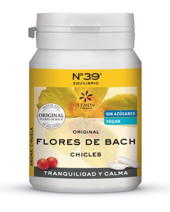 Chicles Flores de Bach Nº39 Bio 60g Lemon Pharma