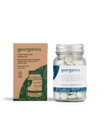 PASTA dental PASTILLA Menta 120 unidades Georganics