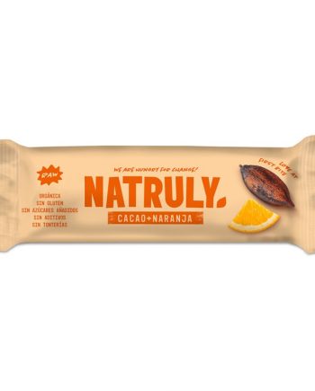 Barrita Raw de Cacao y Naranja Bio 24x40g Natruly