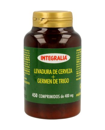 Levadura de cerveza y germen trigo 280 comprimidos Integralia