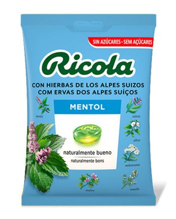 Bolsa de caramelos Mentol 70g Ricola