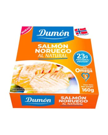 Salmon noruego al natural 160g Dumon