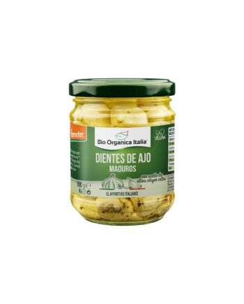 Ajos en aceite Bio 190g Organica Italia