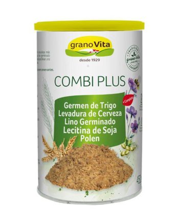 Combi Plus (g.trigo,levd.cerveza,lino germinado,lecit.soja,polen) 450g Granovita